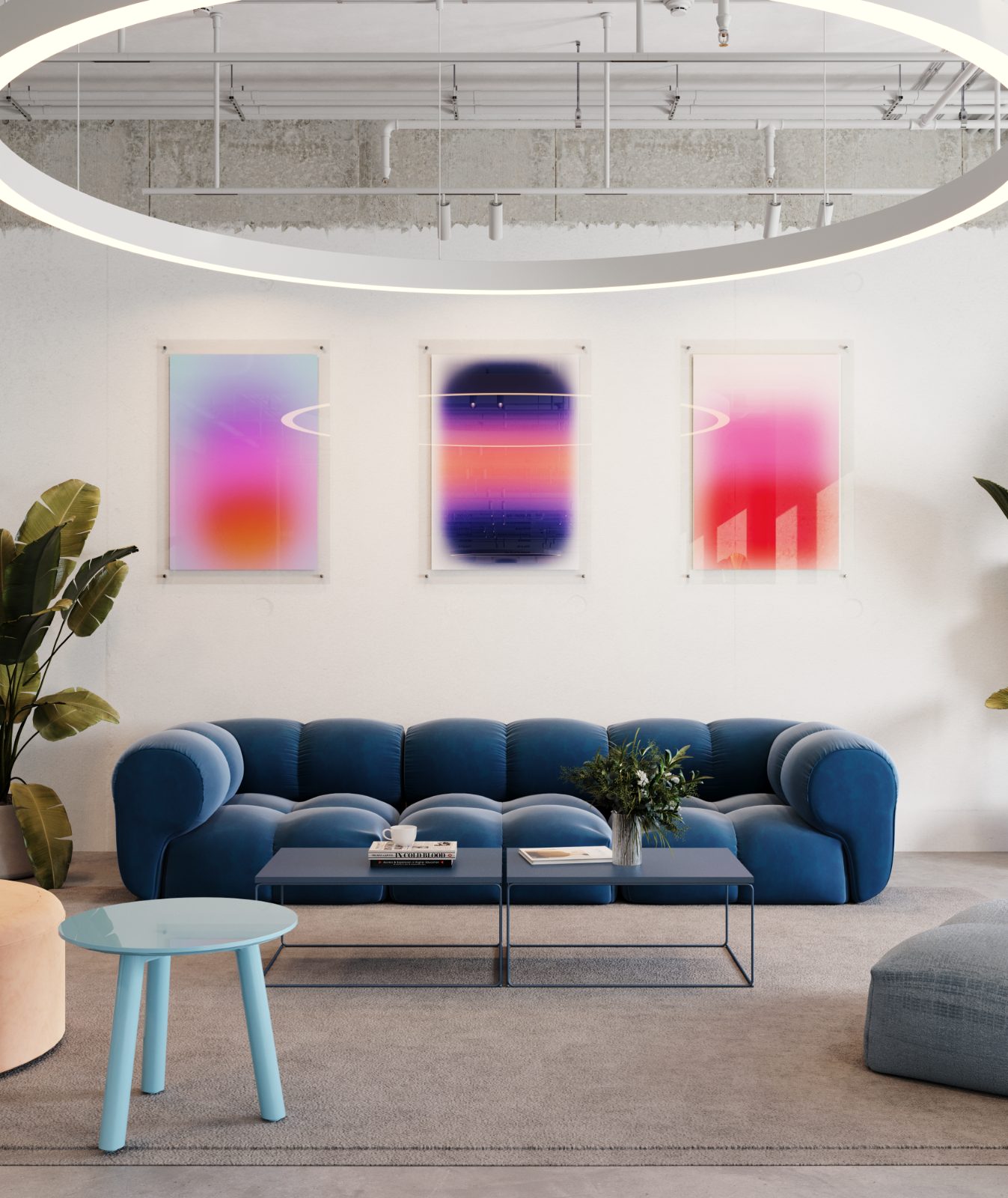 Office reception and lounge interior fit-out