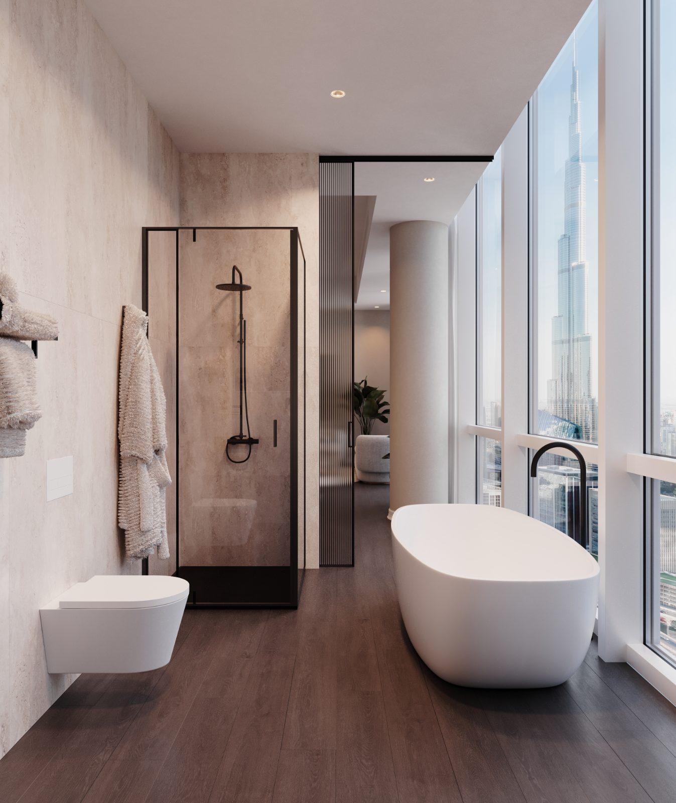 Compact apartment