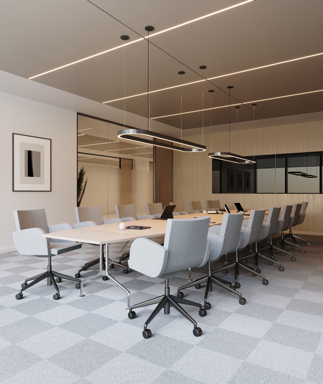 A finished, handed-over unit